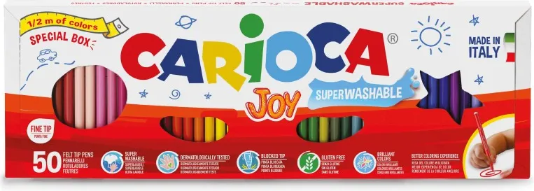 ROTULADOR CARIOCA MEDIO METRO 50UND