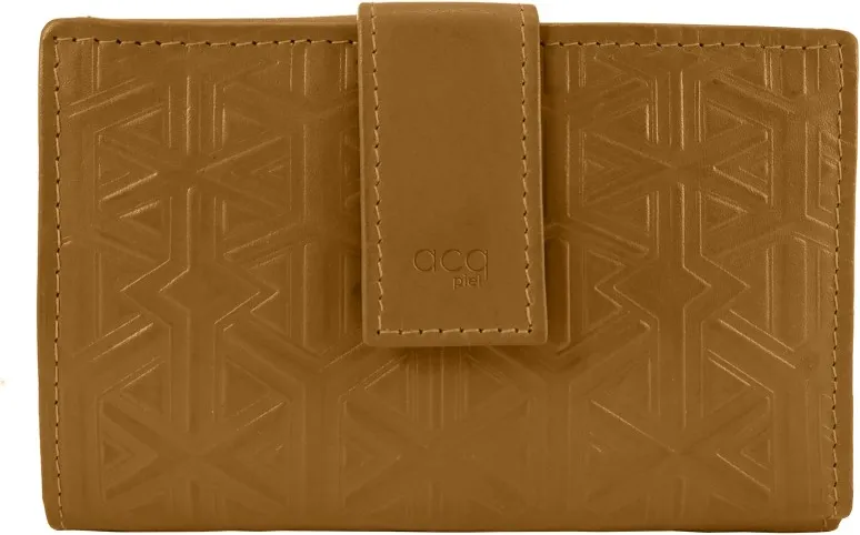 MONEDERO PIEL MINERVA 26 CAMEL