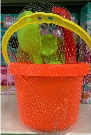 SET DE PLAYA CUBO 6 PIEZAS