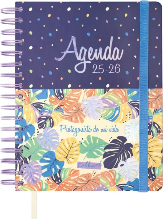 Agenda Finocam Talkual 1/4 1DP Vida 25-26