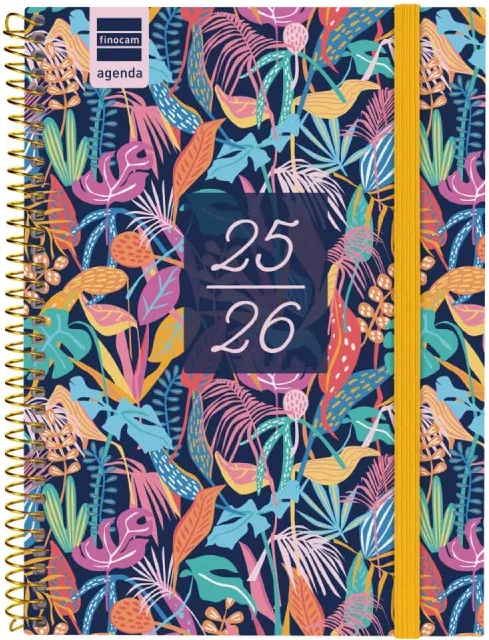 Agenda Finocam Secundaria 1/4 Svh Tropical 25-26