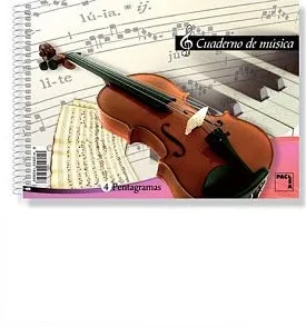Bloc Música 4 Pentagramas Pacsa