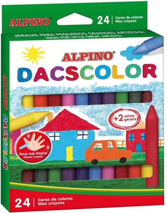 CERAS DACSCOLOR 24 COLORES