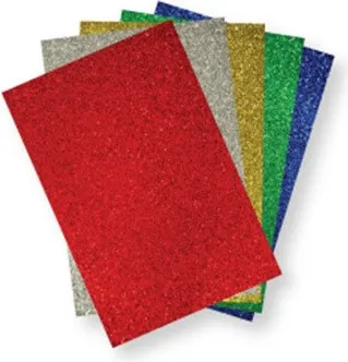 GOMA EVA 40X60 GLITTER SURTIDO