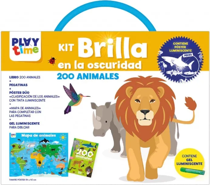 PLAYTIME CAJA KIT 200 ANIMALES