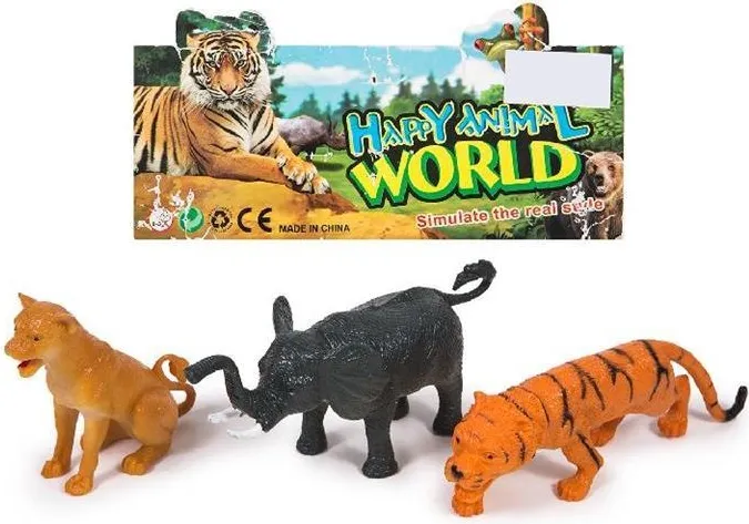 ANIMALES SELVA EN BOLSA