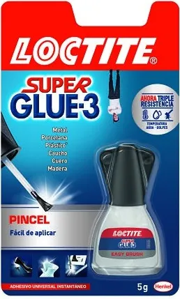 Pegamento Super Glue-3 Pincel 5gr