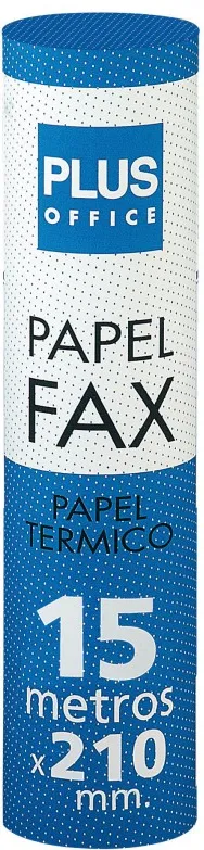 ROLLO Papel térmico FAX 210X15x12