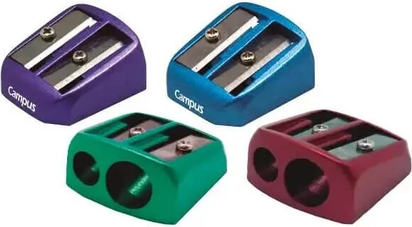 SACAPUNTAS CAMPUS METAL PREMIUN DOBLE