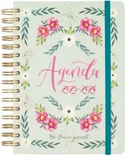 Agenda Finocam Flower Journal E10 1DP Verde 25-26 - imagen 6
