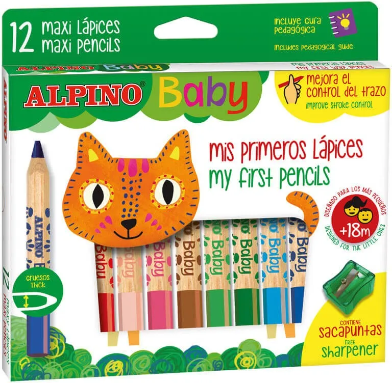 Lapiceros Baby-Alpino caja 12 unds