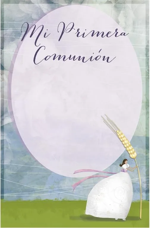 Estampas Comunion Niña