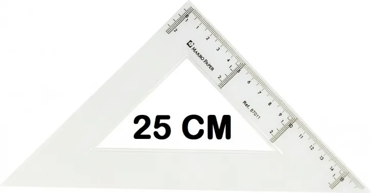 ESCUADRA CAMPUS UNIVERSITY 25CM