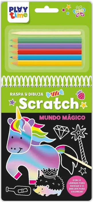 PLAYTIME SCRATCH RASPA Y DIBUJA