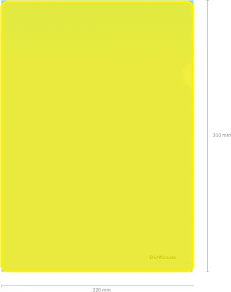 Dossier Uñero A4 Amarillo