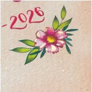 Agenda Finocam Flower Journal E10 1DP Rosa 25-26 - imagen 8