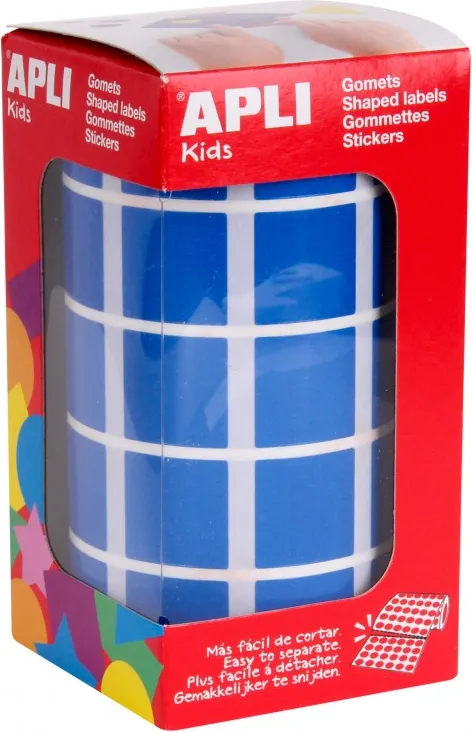 GOMETS ROLLO CUADRADO 20mm AZUL