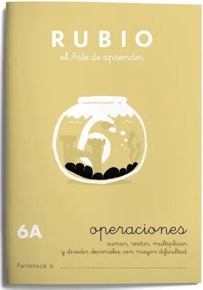 CUADERNO RUBIO PROBLEMAS 6-A