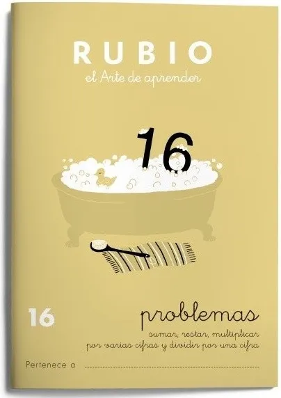 CUADERNO RUBIO PROBLEMAS 16