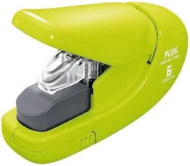 Grapadora PLUS Japan sin Grapas Verde