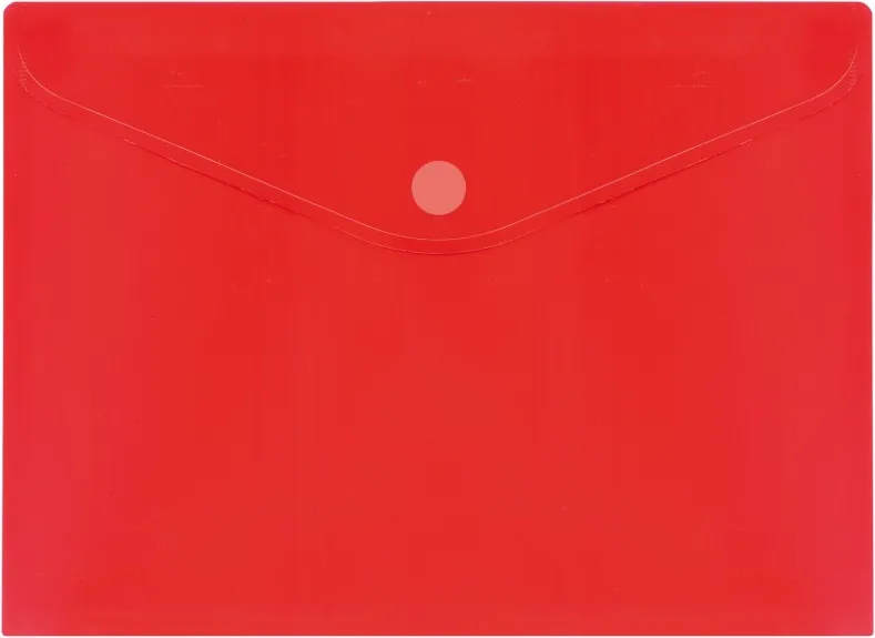 SOBRE VELCRO PP A4 ROJO