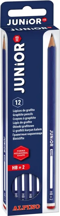 LAPIZ ALPINO JUNIOR GRAFITO HB