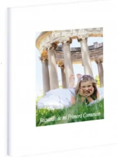Bloc Comunión Foto Niña