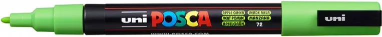ROTULADOR POSCA PC3M VERDE MANZANA