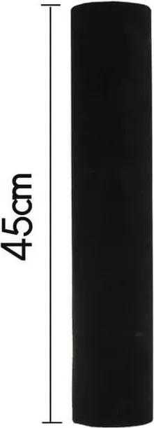Rollo Terciopelo Adhesivo Negro 0,45X1,5M