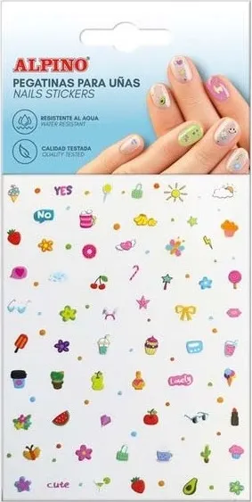 Pegatinas para Uñas Alpino Blister