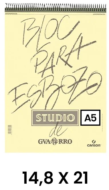 BLOC ESBOZO GUARRO 50H A5 90G