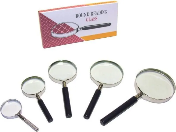 Lupa Mango Metal 90 Mm.