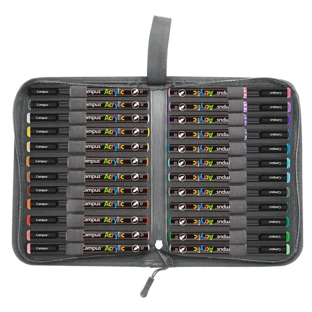 ROTULADOR ACRILICO CAMPUS 24 COLORES