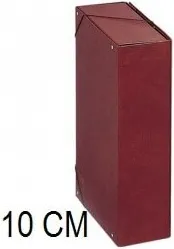 CARPETA PROYECTO Fº 10CM ROJO SARO