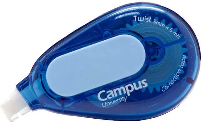 CORRECTOR CAMPUS TWIST 5X5M AZUL BLISTER