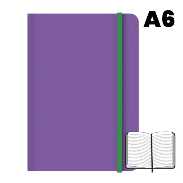 LIBRETA CAMPUS A6 96H 75G HORIZONTAL VIOLETA