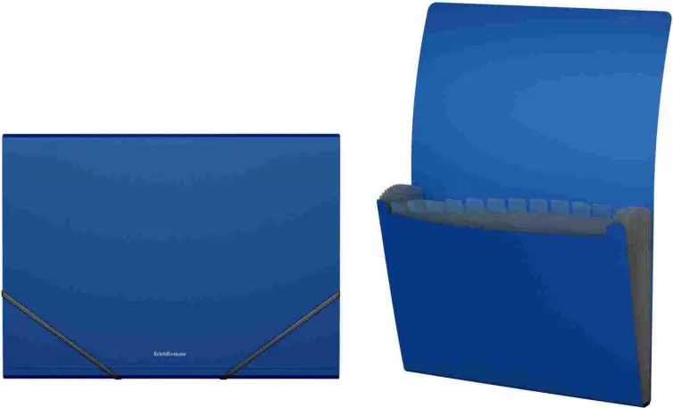 CLASIFICADOR PP 12 DEPARTAM. A4 AZUL