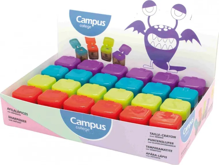 SACAPUNTAS CAMPUS CUADRADO DEPOSITO HUMO