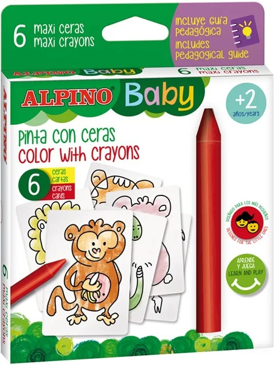 CERAS ALPINO BABY 6 COLORES