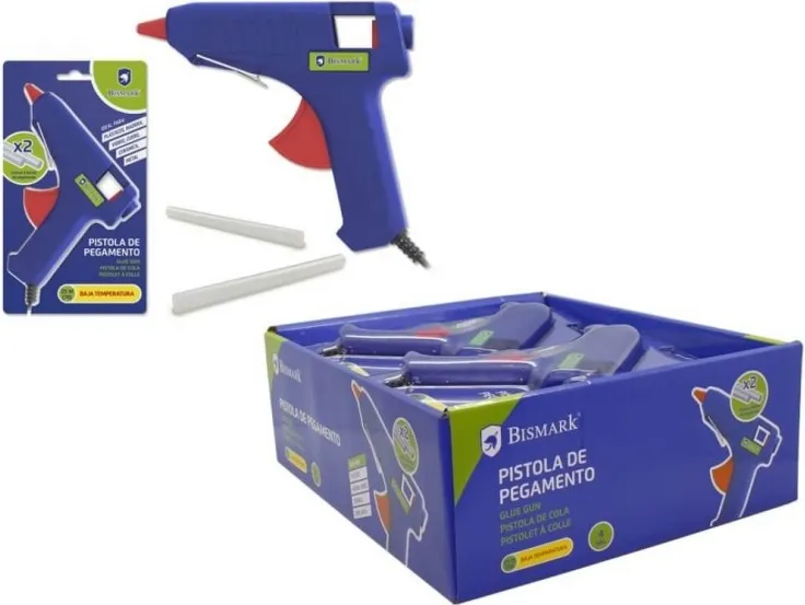 PISTOLA SILICONA 25W + 2 RECAMBIOS