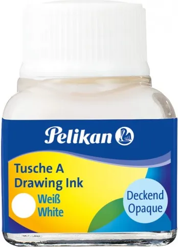 Tinta China Pelikan Blanco