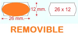 ETIQUETA 26X12 FLUOR REMOVIBLE Open
