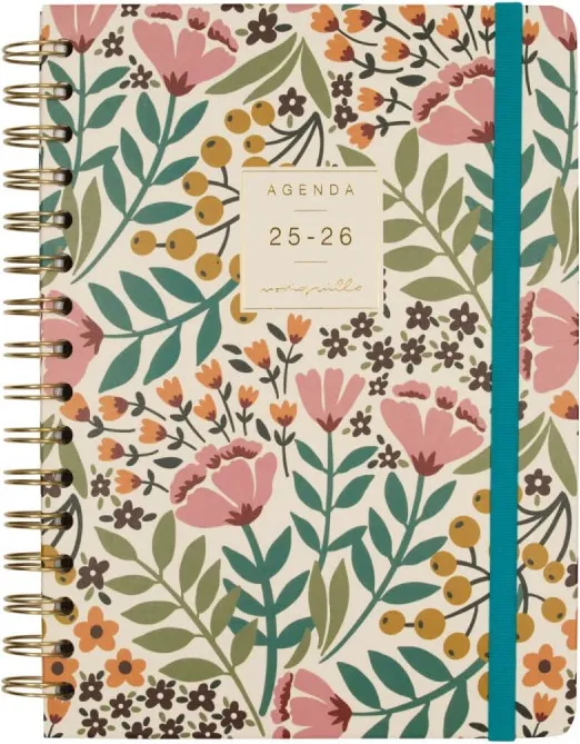 Agenda Moniquilla E10 Sv HOR.25-26 Jardin