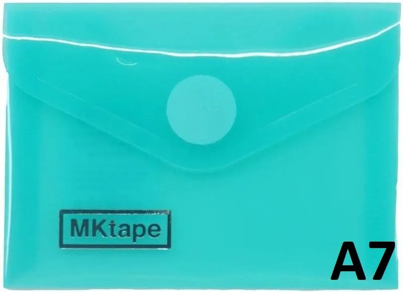 SOBRE VELCRO PP A7 (17X24) VERDE PASTEL