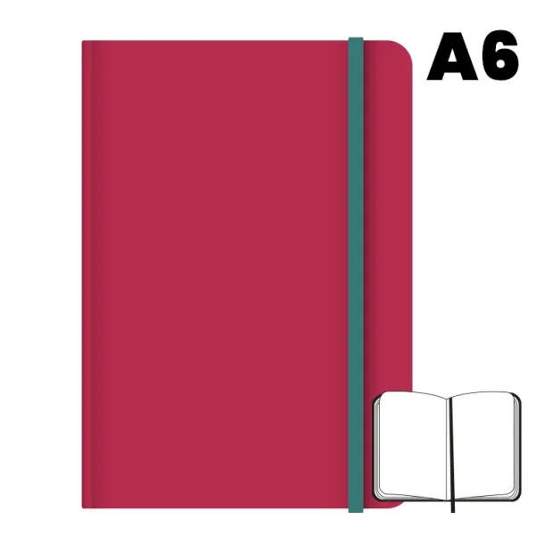LIBRETA CAMPUS A6  96H 75G LISO ROJO