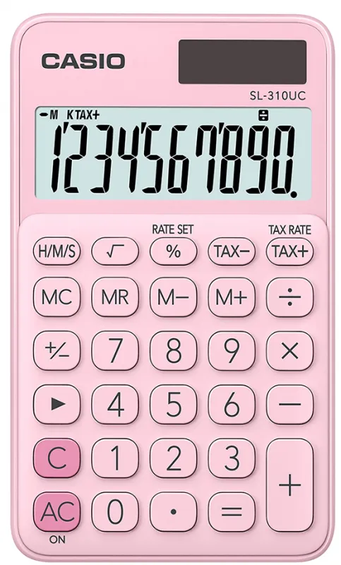 CALCULADORA CASIO SL310 ROSA