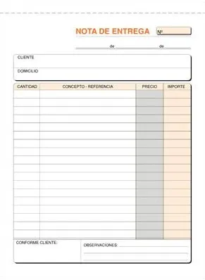 TALONARIO ENTREGA CUARTO TRIPLICADO T-92