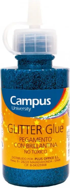 PEGAMENTO GLITTER 60GR AZUL