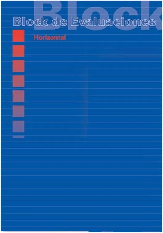 Bloc Examen A4 Pacsa Horizontal