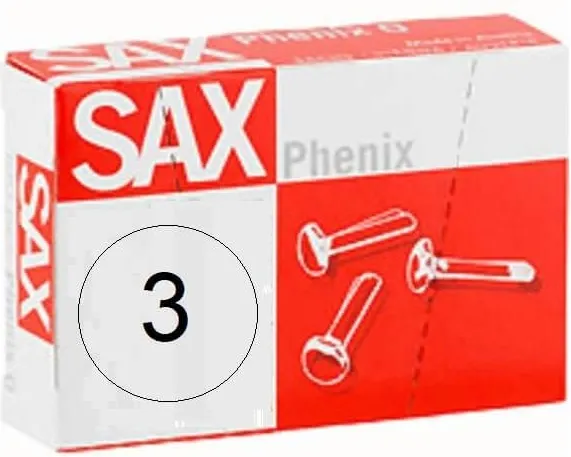 Encuadernadores Sax Nº3  19MM